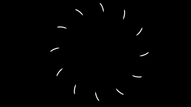 Circles blast fireworks explosion line shape blast, firework sparkle blast with glowing line explosion, abstract geometric motion graphics, blast on black screen background, 4k