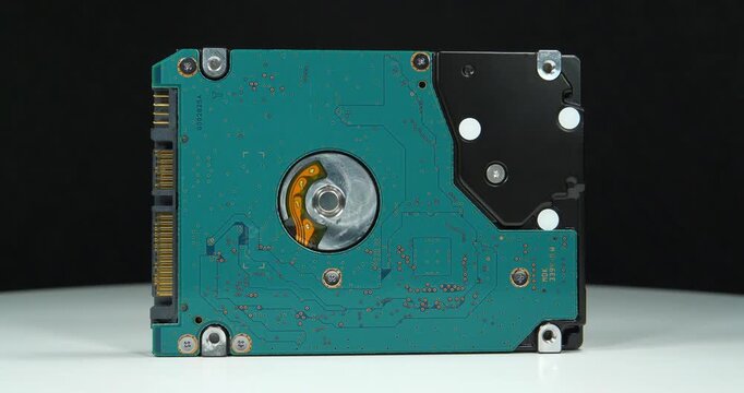 Internal laptop hard drive provides convenient storage for important documents, photos, personal files, digital records, and other valuable data