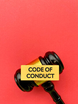 Code of Conduct Ethics Compliance and Legal Concept