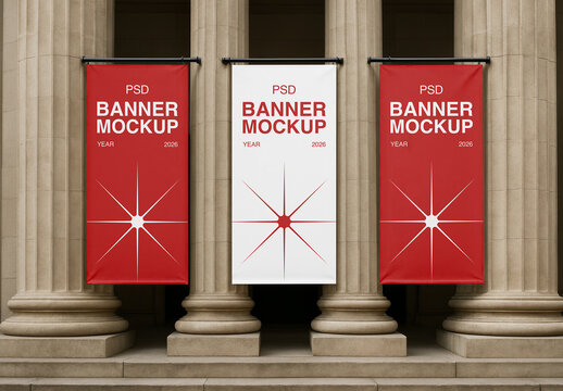 Triple Banner Mockups