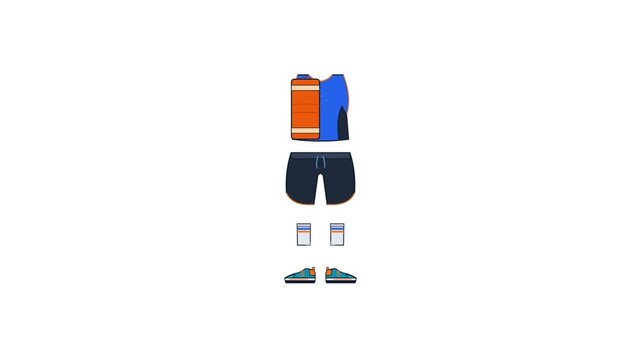 Sportswear Assembly Animation