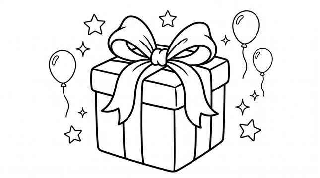 gift box vector illustration
