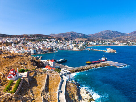 Pigadia, the capital of the Greek island of Karpathos, Dodecanese, Greece