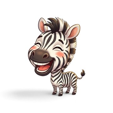 funny zebra cartoon