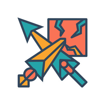 Threat Hunting Icon for Cybersecurity AI