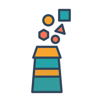 Synthetic Data Factory Icon for AI Generation
