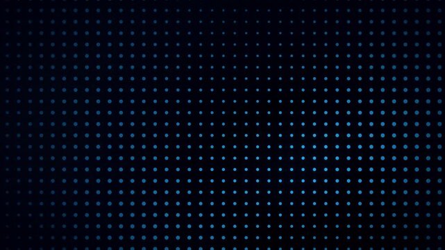 Seamless loop dark blue dot pattern background