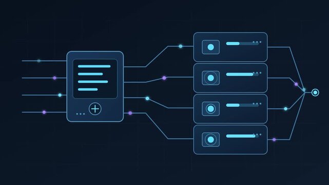 Dynamic GPU workload allocation system distributing AI computing jobs across multiple accelerator nodes