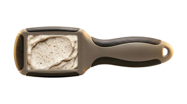 Smooth organic skincare texture in a wooden applicator, showcasing natural product consistency for beauty routines, spa treatments, and wellness applications
