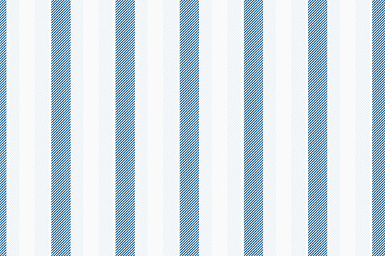 Buiet vector textile stripe, folded vertical pattern lines. Fing texture background fabric seamless in white and pastel snow colors.