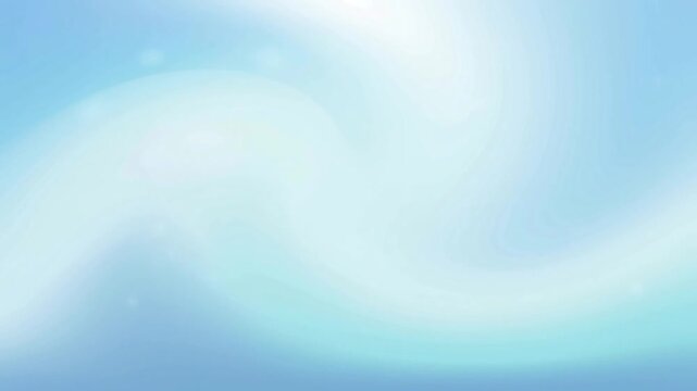 Sky Blue White Gradient Background Fresh Clean Airy Soft Light Smooth Flowing Motion Video