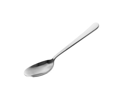 silver spoon isolated