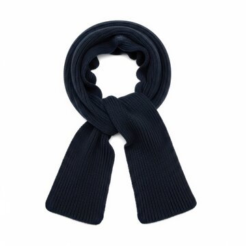Black tie with loop and bow design
