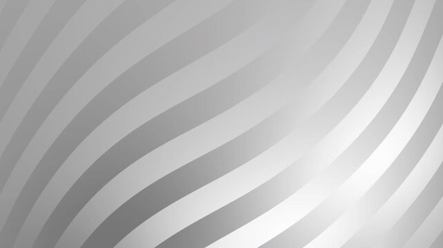 Gradient gray curved abstract geometric pattern suitable for design projects, presentations, websites, digital art, and upscale branding materials. Smooth metallic background.