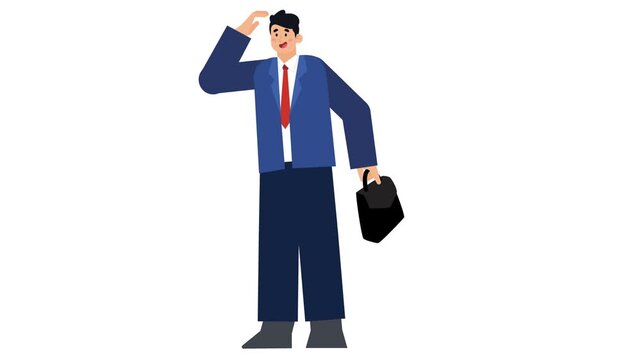 business man with briefcase