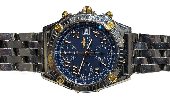  BREITLING_ブライトリング_ クロノマット ビコロ_B13050.1 _ 自動巻腕時計