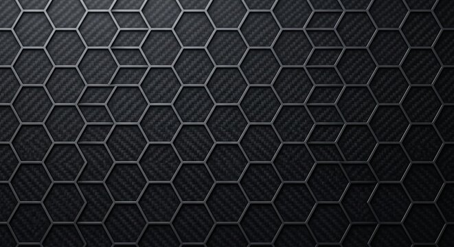 seamless pattern with hexagon