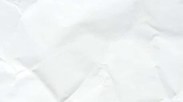 White crumpled paper stop motion background texture. crinkled white Paper texture stop motion, Crumpled paper animation,, white texture animation, White paper texture, Paper texture background,