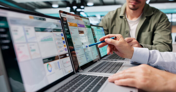 ERP Consultant And Project Manager Collaborating