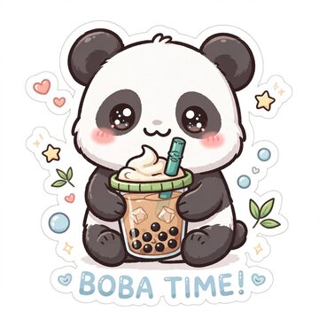 Panda Boba Time!