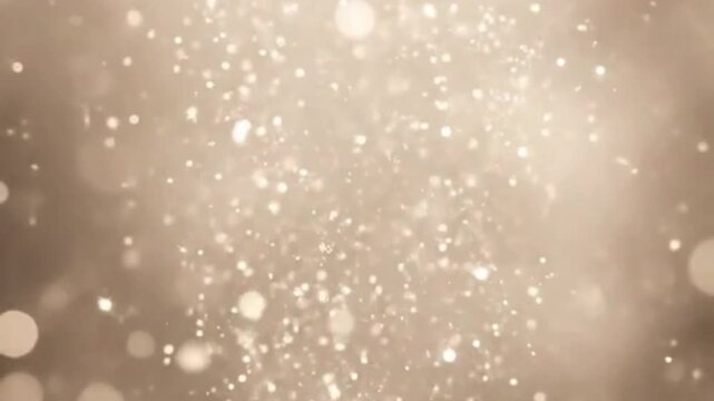 Gold Bokeh Sparkle Background With Soft Glitter Particles and Elegant Light Texture