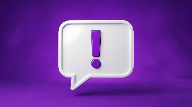 Minimalist white smartphone icon on purple background.
