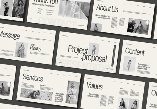 Project Proposal Presentation Template