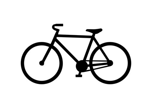 Bicycle Vector Icon Illustration for Cycling and Transportation／自転車・サイクリング・交通のベクターアイコンイラスト