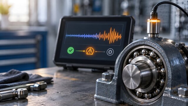 Predictive Maintenance Monitoring Bearing Vibration for Early Fault Detection