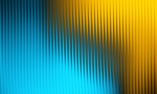 Abstract Vertical Lines Pattern Featuring A Gradient Transition From Blue To Gold