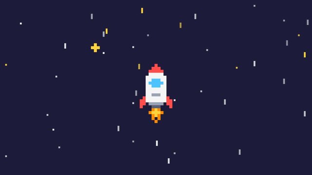 Rocket Pixel Motion