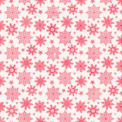 Christmas background of many layers of snowflakes of different shapes, snowflakes background for Greetings Card © Farhan Ahmed