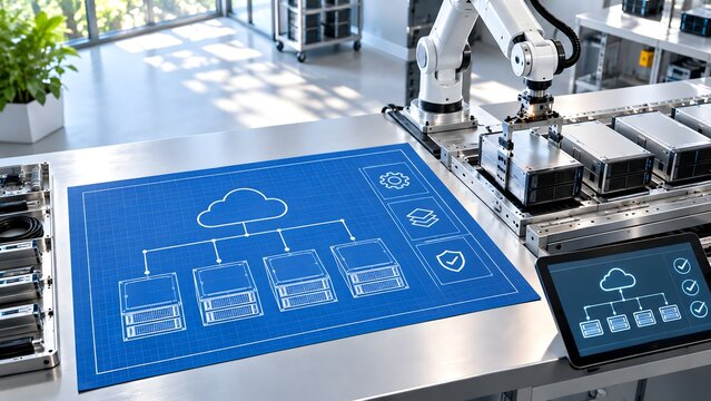 Infrastructure as Code Blueprint Automating Cloud Server Deployment