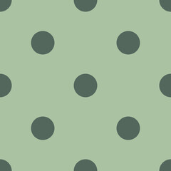 Christmas Holiday Polka Dot Seamless Pattern © sashisme