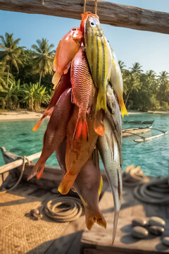 Poissons de la p&ecirc;che artisanale locale 