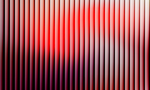 Abstract vector background template with vertical stripes in red and white soft gradient. Modern geometric layout for brochure and flyer.