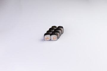 Tuna maki sushi rolls arranged food preparation © Игорь Соколов