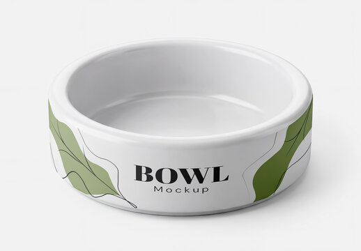 Ceramic Bowl Mockup