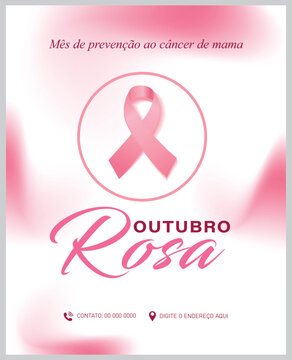 Outubro Rosa para conscientiza&ccedil;&atilde;o sobre o c&acirc;ncer de mama Show more lines