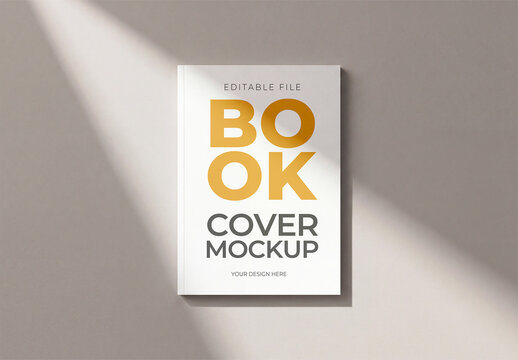 Editable Hardcover Book Mockup