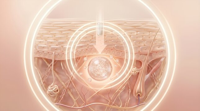 Skin absorped