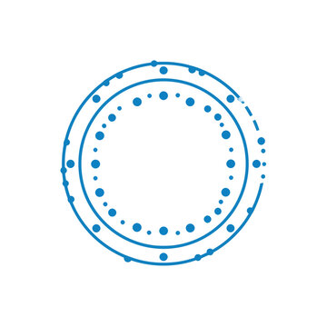 Circular Bearing Ring Vector Illustration Isolated on Transparent Background