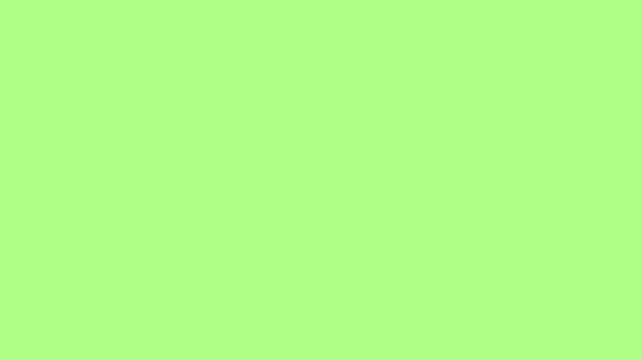Green screen transition animation with smooth motion effects designed for easy chroma key editing and video compositing
