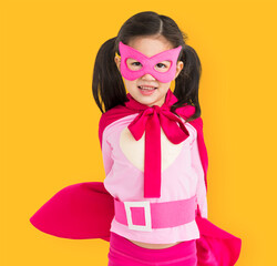 Little Girl Superhero Heart Concept © Rawpixel.com