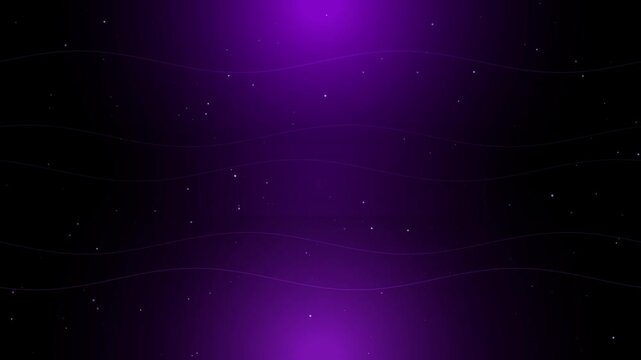 Purple Abstract Wavy Line Background with Soft Vertical Spotlights