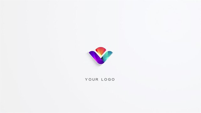 clean minimalist modern elegant 3d logo intro animation. 4k high fps, 3d render, a perfect modern stylish clean presentation to your brand.	