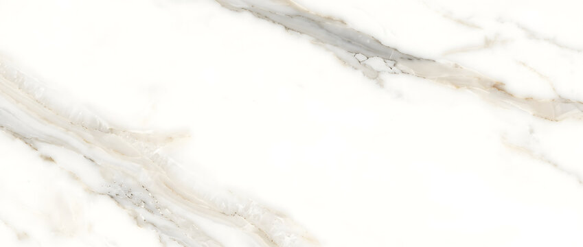 Elegant white onyx marble texture with flowing parallel bands and soft crystalline detail for a luxurious background for commercial interior design use
