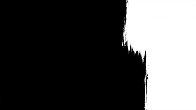 Paint brush stroke transition matte black white ink grunge abstract texture