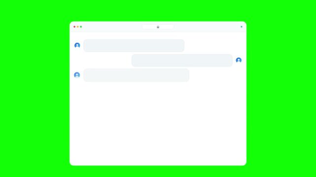 green clipboard isolated on white background