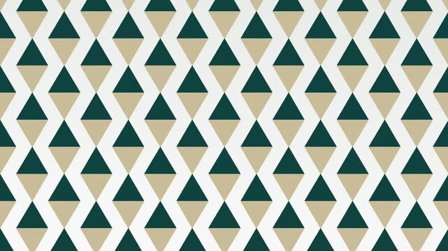 Soft teal tribal geometric pattern background seamless loop